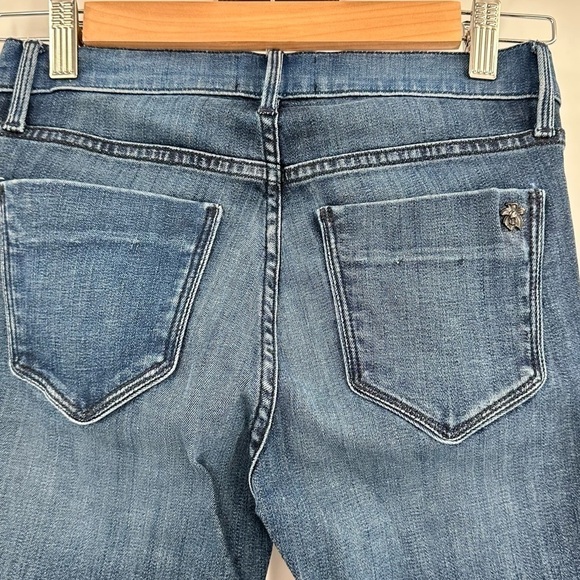 BLACK Orchid NWT Women’s Mid Rise Patchwork Skinny Jeans Size 26 - Picture 4 of 14